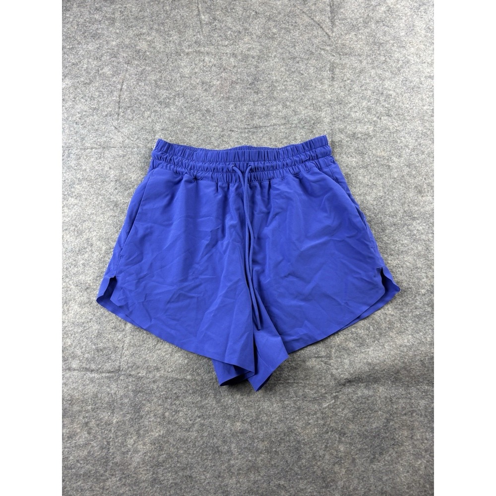 Athleta Women's XS Blue Running Gym Workout Crossroads Athletic Workout Shorts